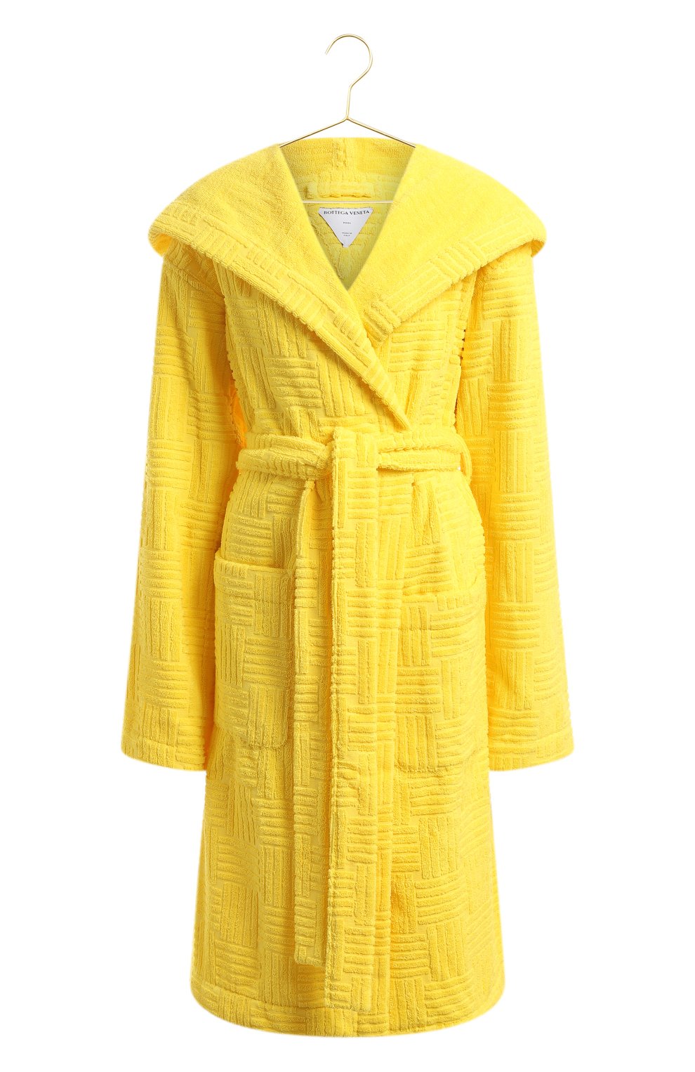 Хлопковый халат | Bottega Veneta | Жёлтый - 1