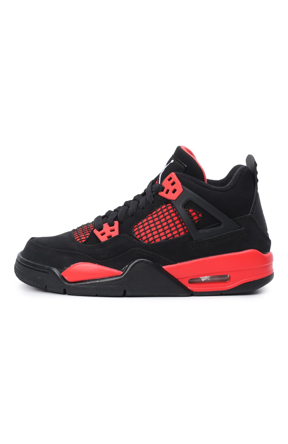 Кроссовки Air Jordan 4 Retro (GS) "Red Thunder" | Nike | Чёрный - 4