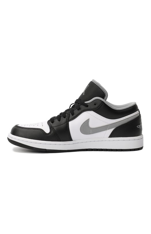 Кеды Air Jordan 1 Low "Black White Grey" | Nike | Чёрно-белый - 6