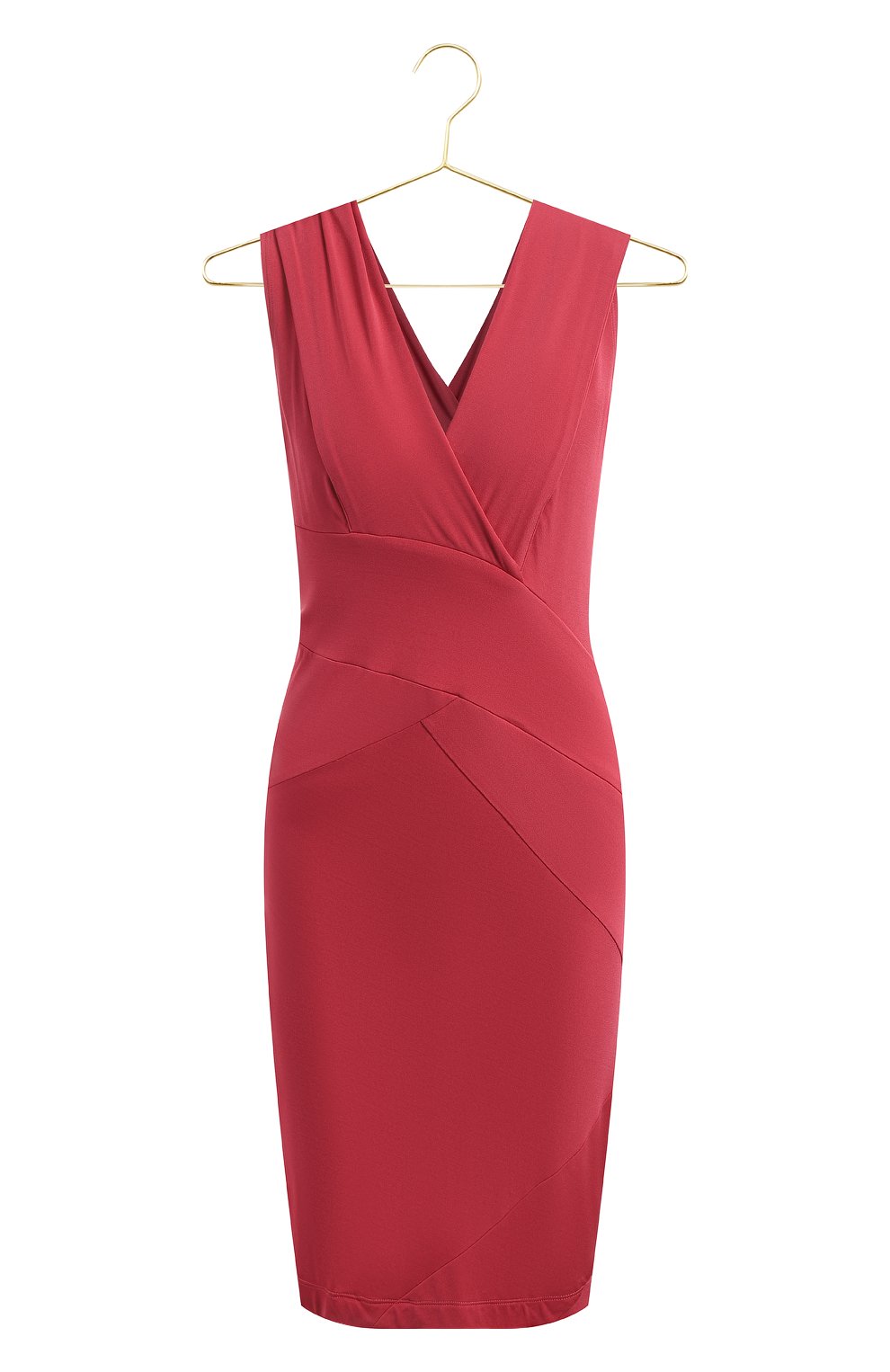 Платье из вискозы | Donna Karan | Красный - 1