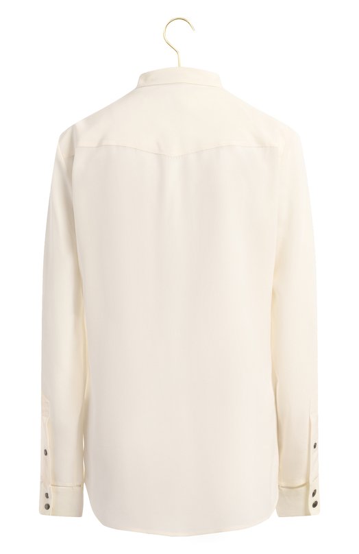 Шелковая блузка | Tom Ford | Кремовый - 2