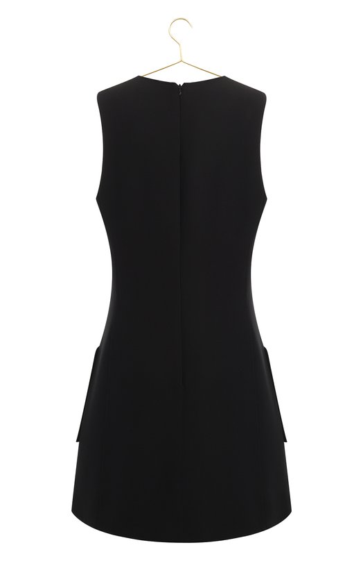 Платье из шерсти и шелка | Louis Vuitton | Чёрный - 2