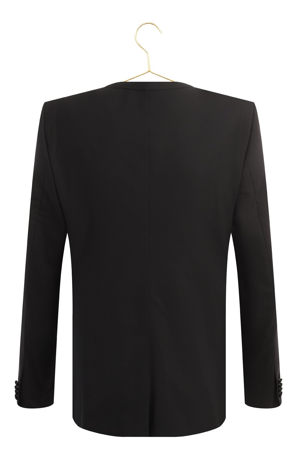 Пиджак из шерсти и шелка | Dolce & Gabbana | Чёрный - 2