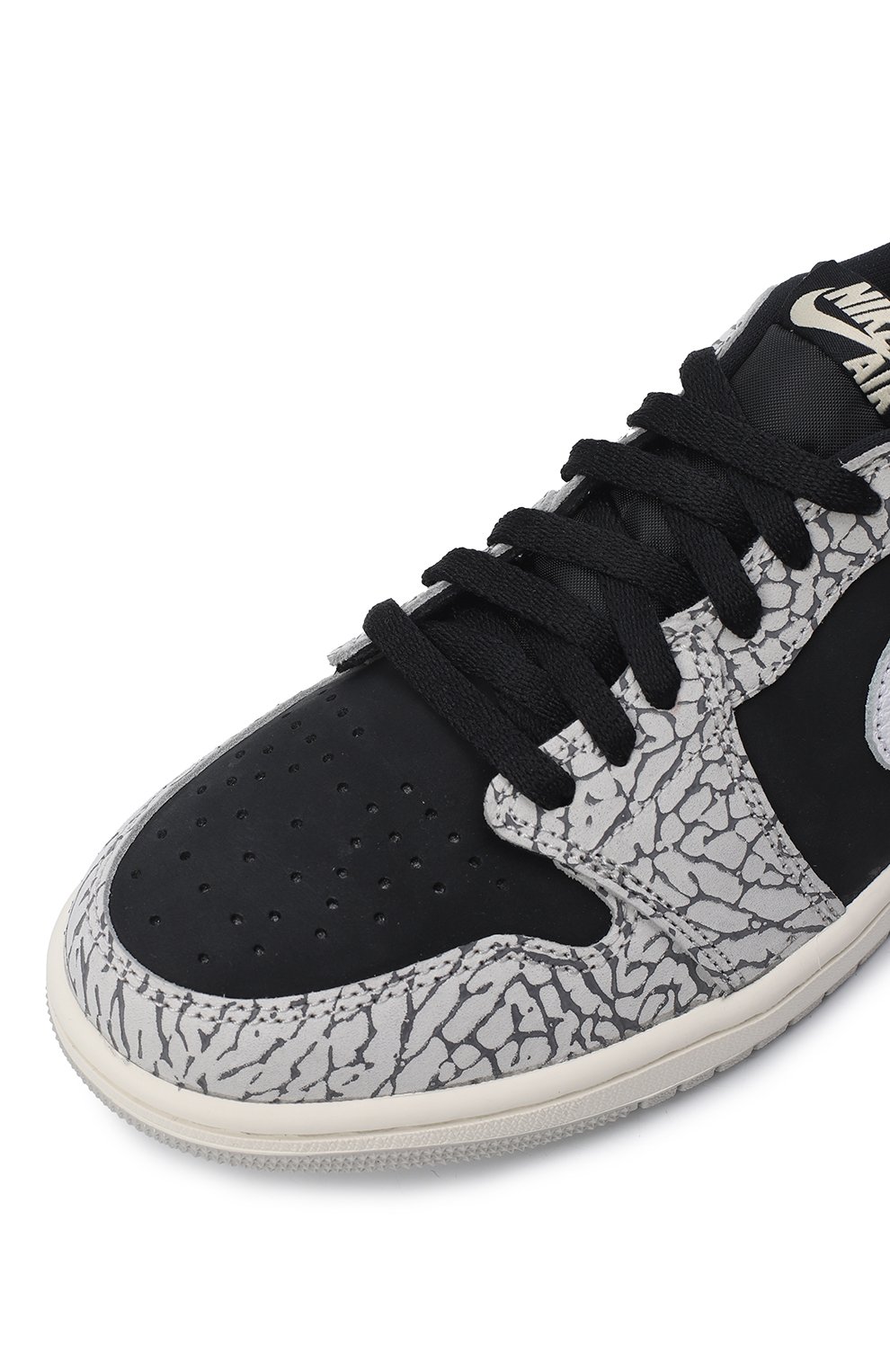 Кеды Jordan 1 Retro Low OG Black Cement | Nike | Разноцветный - 9