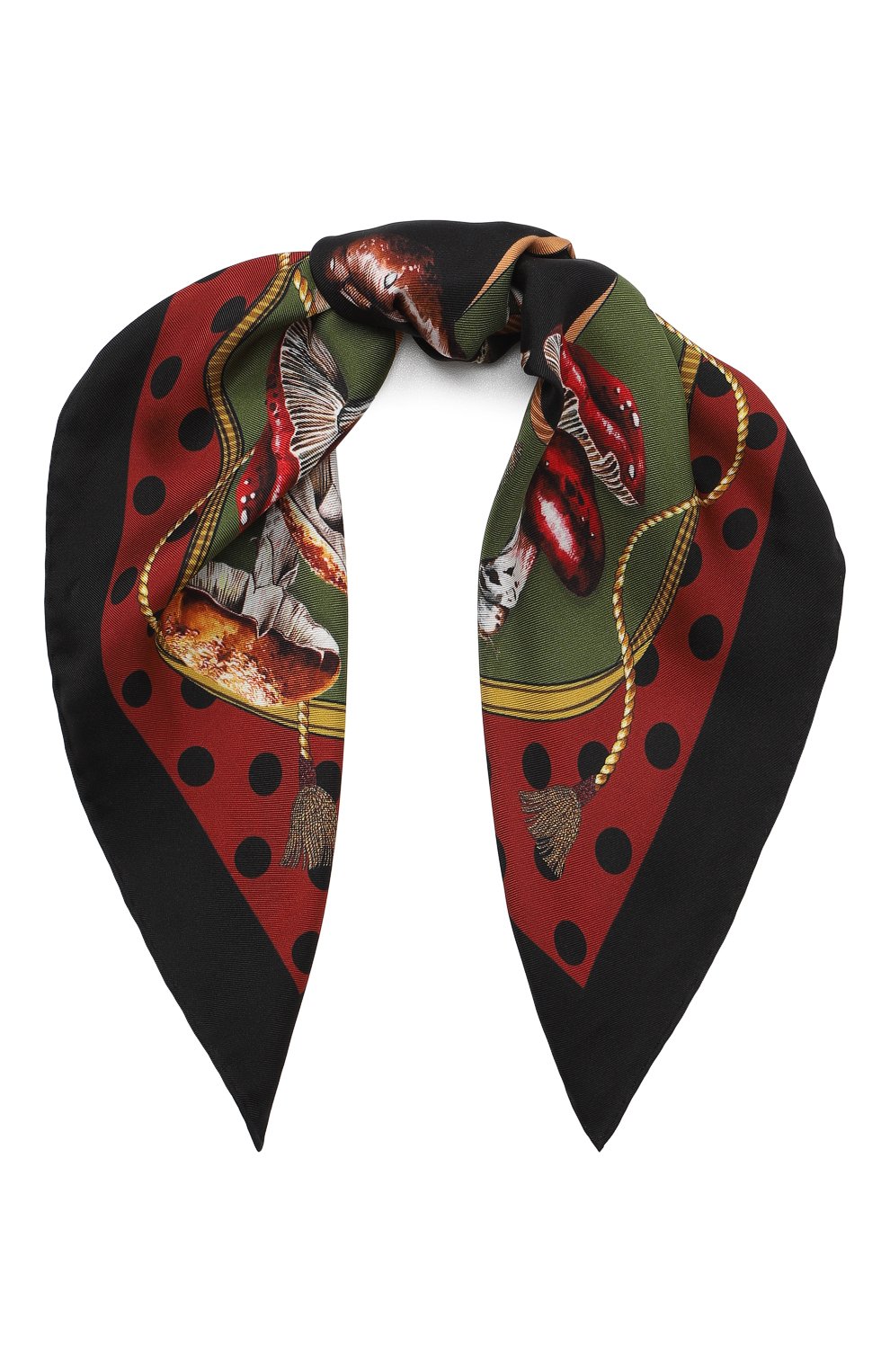 Шелковый платок | Dolce & Gabbana | Разноцветный - 1