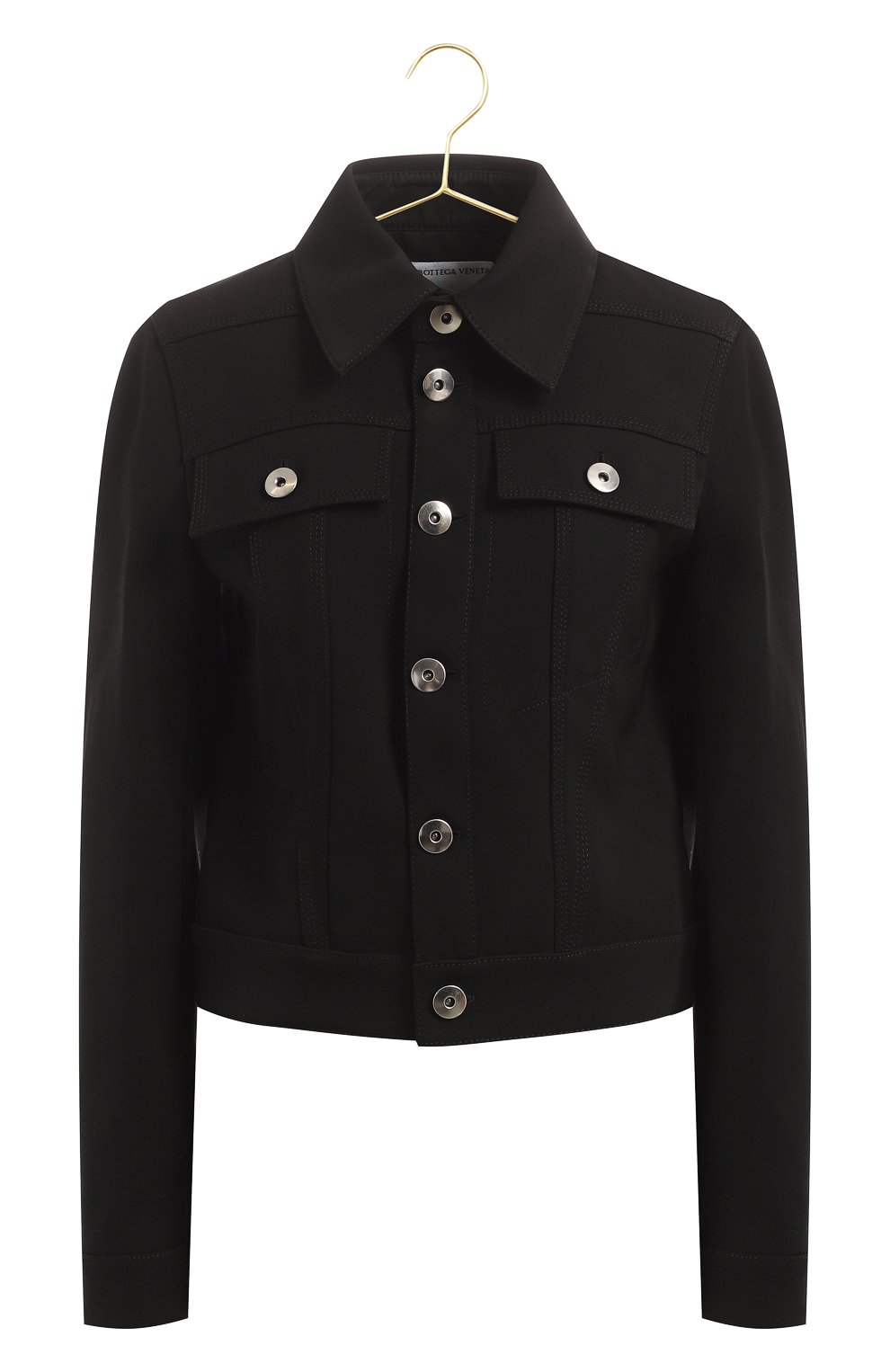 Шерстяная куртка | Bottega Veneta | Чёрный - 1