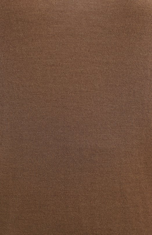 Пуловер из кашемира и шелка | Brunello Cucinelli | Коричневый - 3