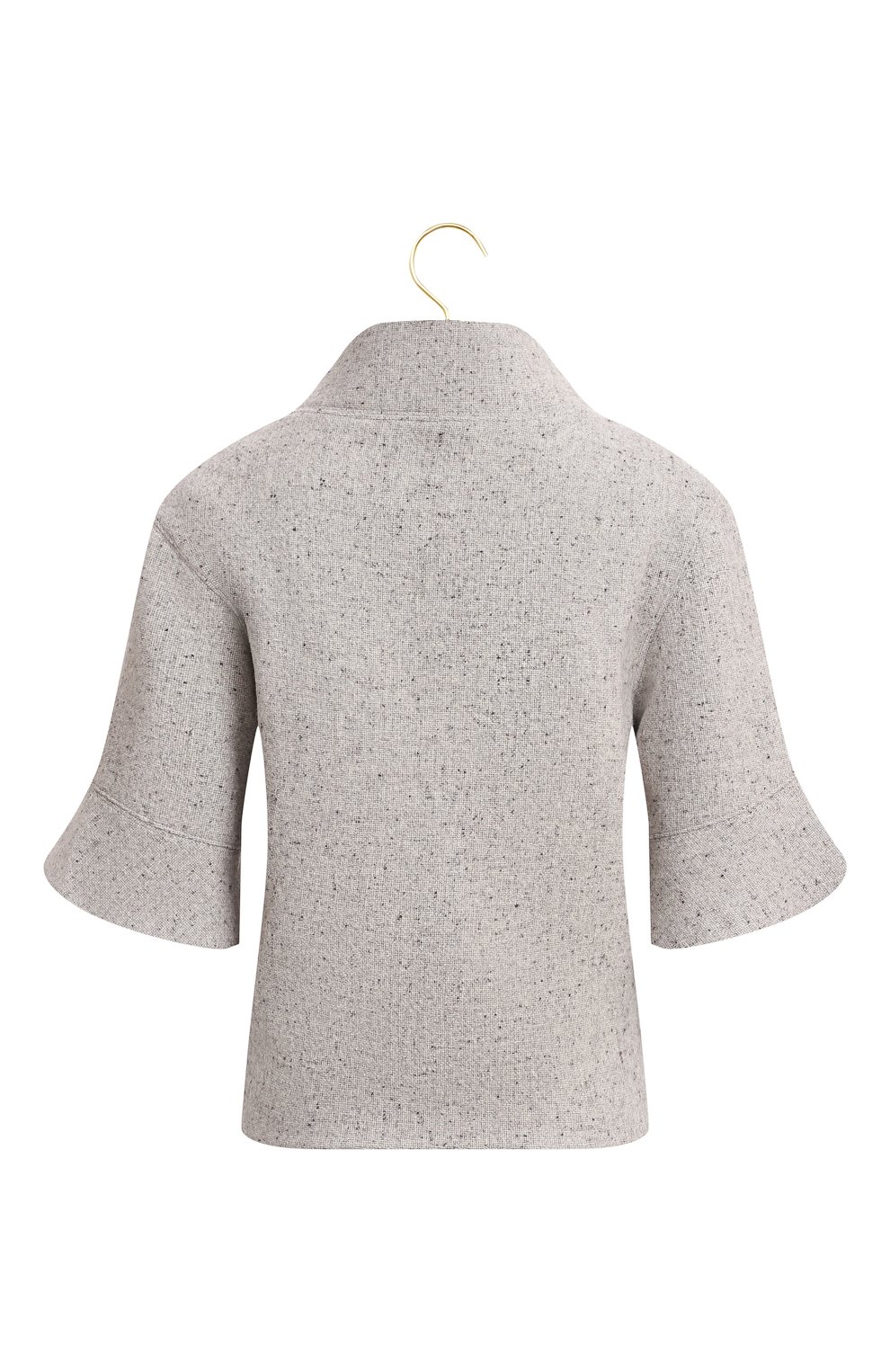 Пуловер из шерсти и шелка | Rosie Assoulin | Серый - 2