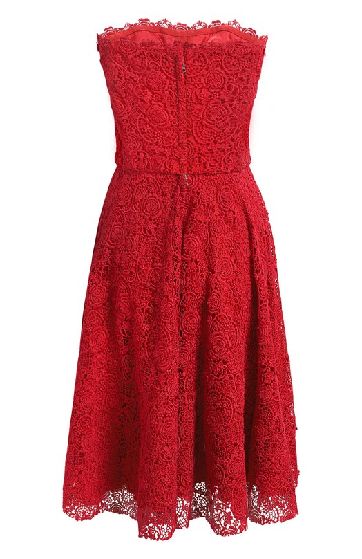 Хлопковое платье | Dolce & Gabbana | Красный - 2