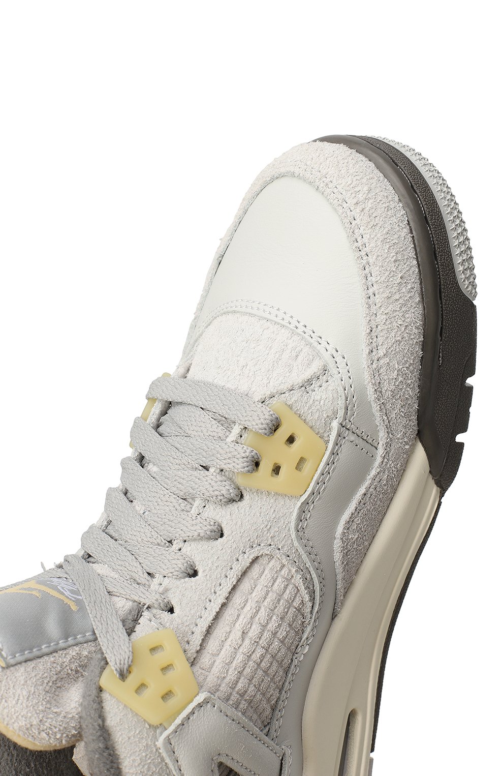Кеды Air Jordan 4 Retro Photon Dust 'Pale Vanilla' | Nike | Серый - 8