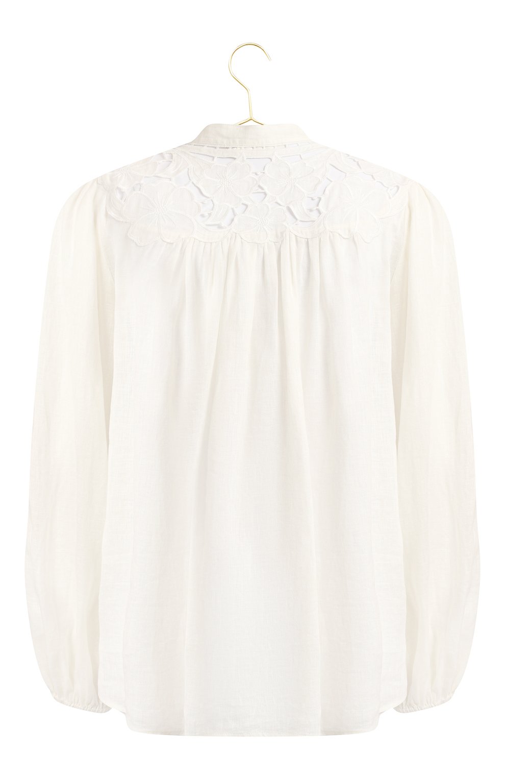 Льняная блузка | Zimmermann | Белый - 2