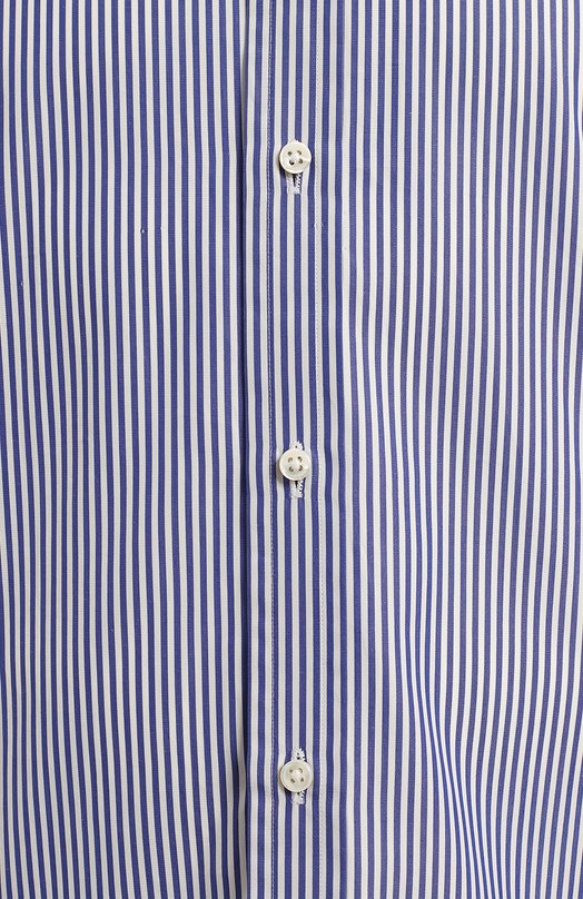 Хлопковая рубашка | Ralph Lauren | Синий - 3
