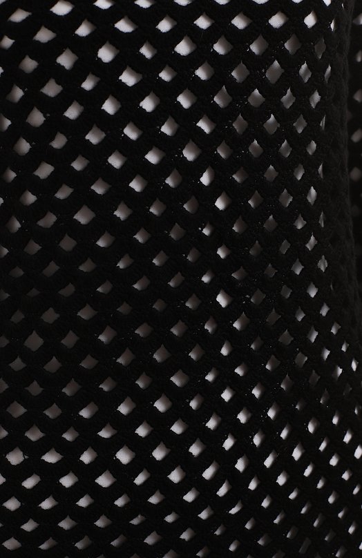 Хлопковая туника | Michael Kors Collection | Чёрный - 3