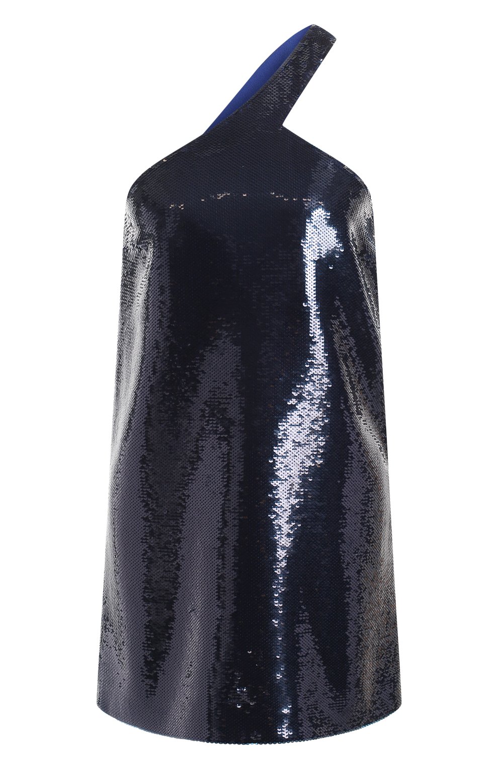 Платье с отделкой пайетками | Saint Laurent | Синий - 1