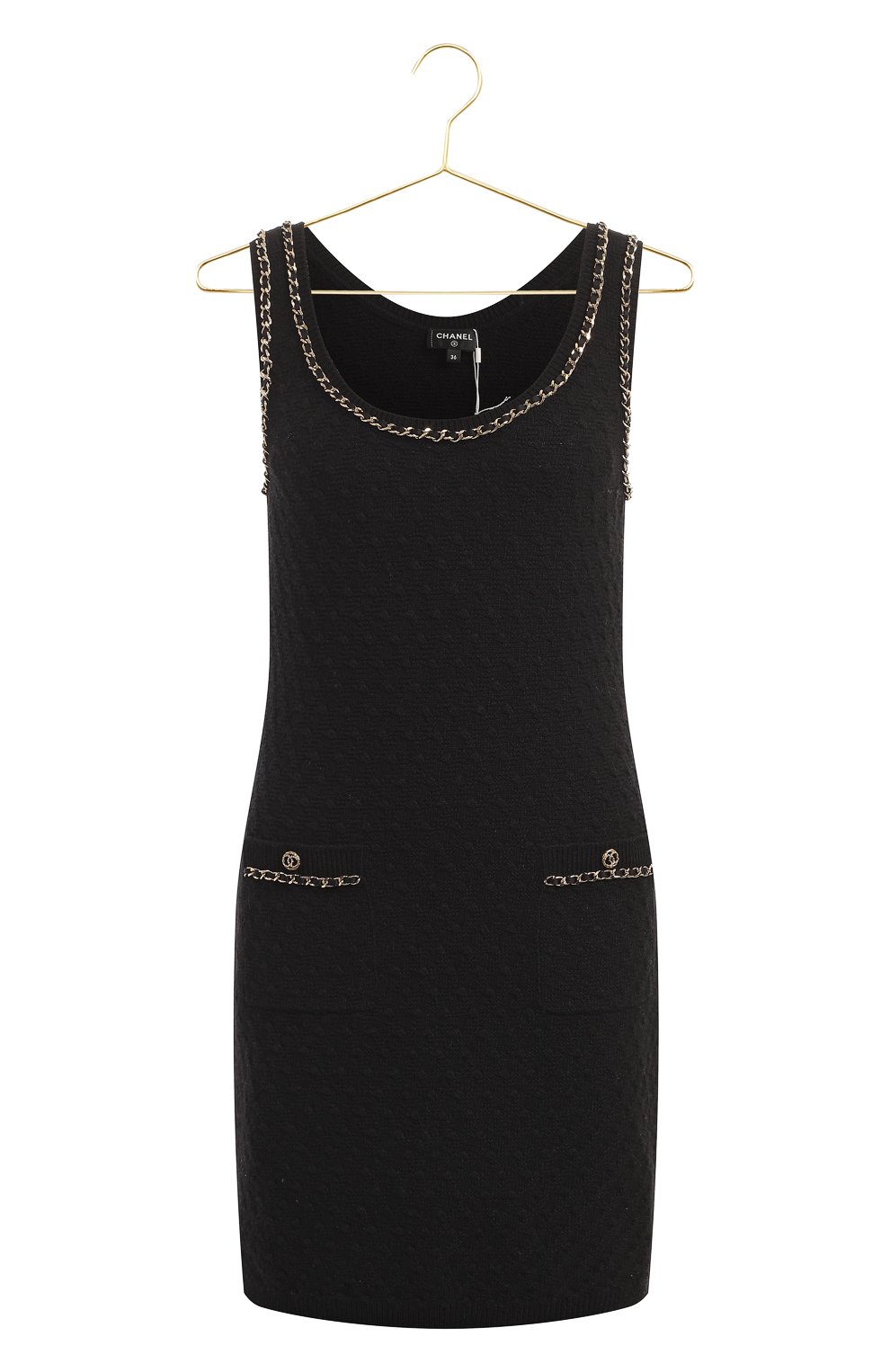 Кашемировое платье | Chanel | Чёрный - 1