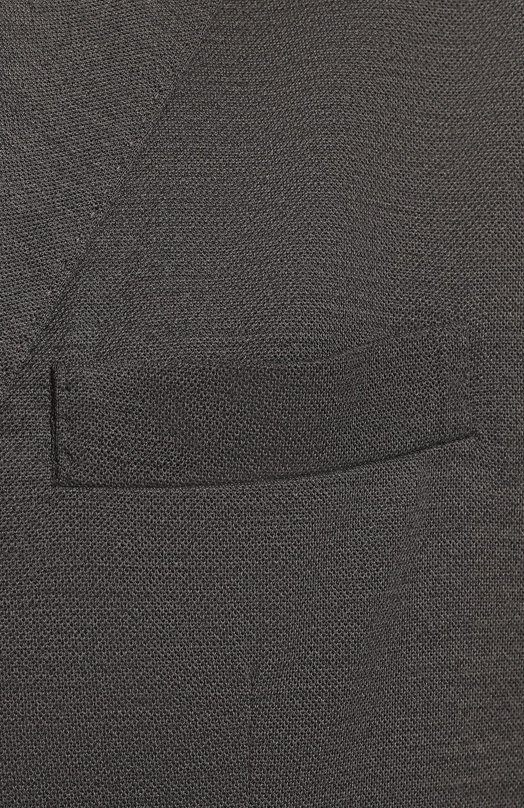 Шерстяной пиджак | Brunello Cucinelli | Серый - 3