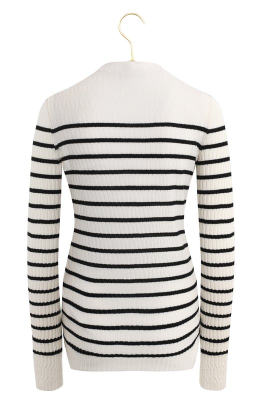 Шерстяной пуловер | MRZ | Чёрно-белый - 2