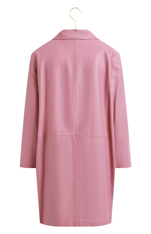 Кожаное пальто | Gucci | Розовый - 2