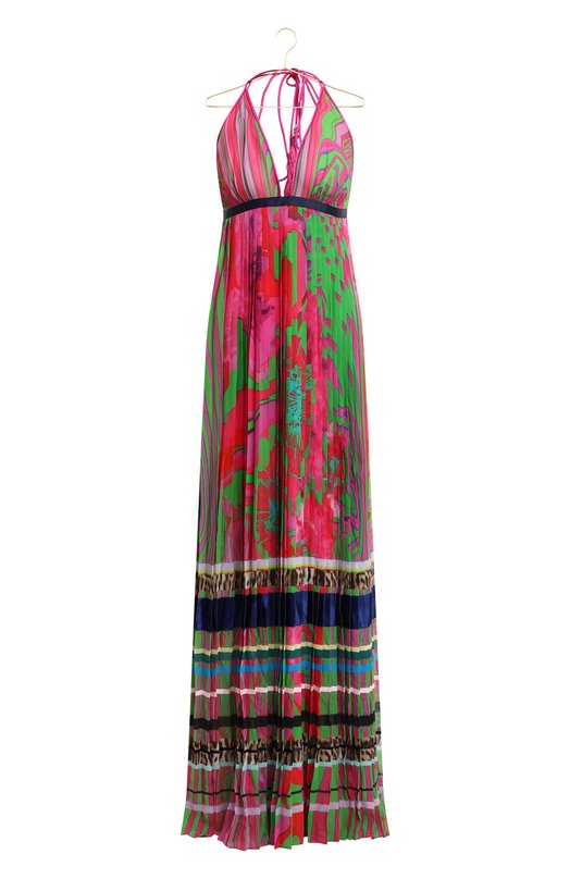 Шелковое платье | Roberto Cavalli | Разноцветный - 1