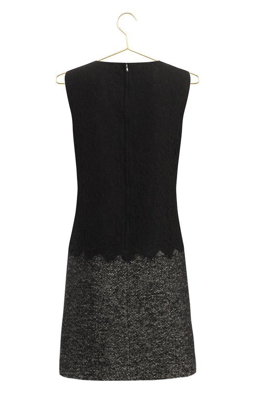 Платье из вискозы и шерсти | Dolce & Gabbana | Чёрный - 2