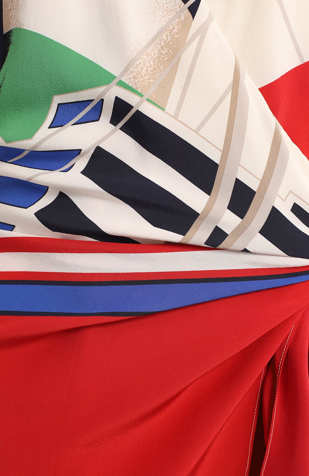 Шелковое платье | Ralph Lauren | Разноцветный - 3