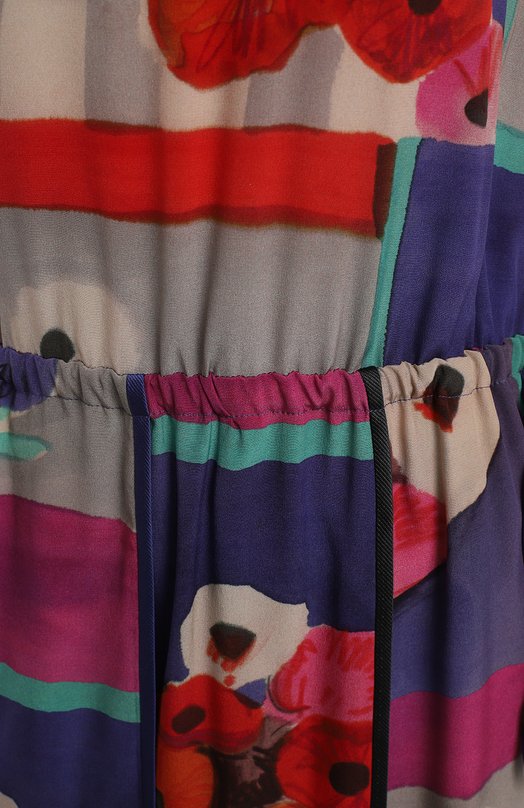 Шелковое платье | Giorgio Armani | Разноцветный - 3