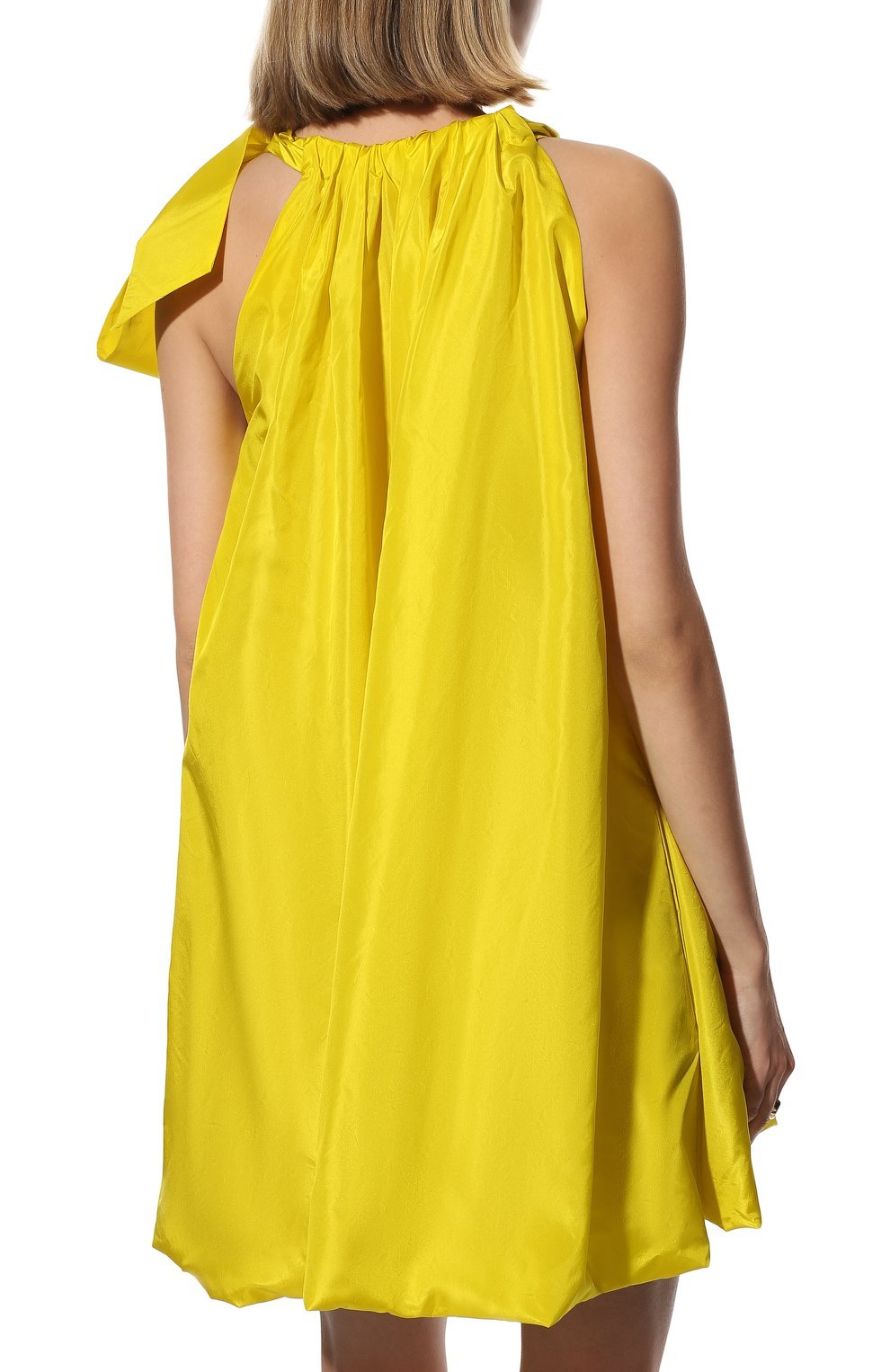 Шелковое платье | Valentino | Жёлтый - 6