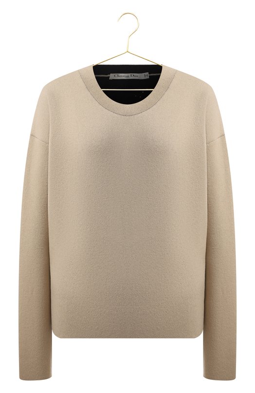 Кашемировый пуловер | Dior | Бежевый - 1