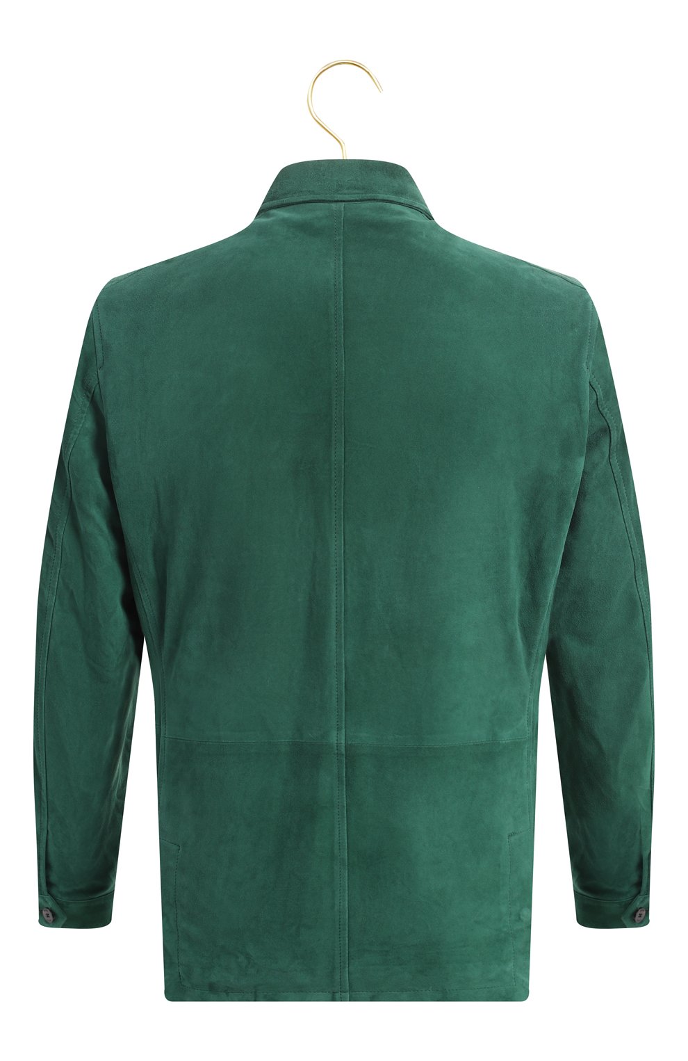 Замшевая куртка | Isaia | Зелёный - 2