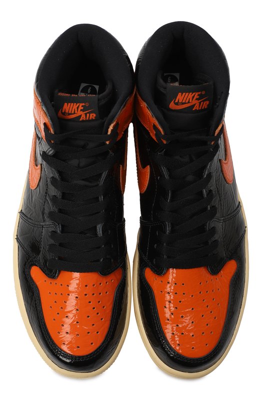 Кеды Air Jordan 1 Retro High Shattered Backboard 3.0 | Nike | Оранжевый - 2