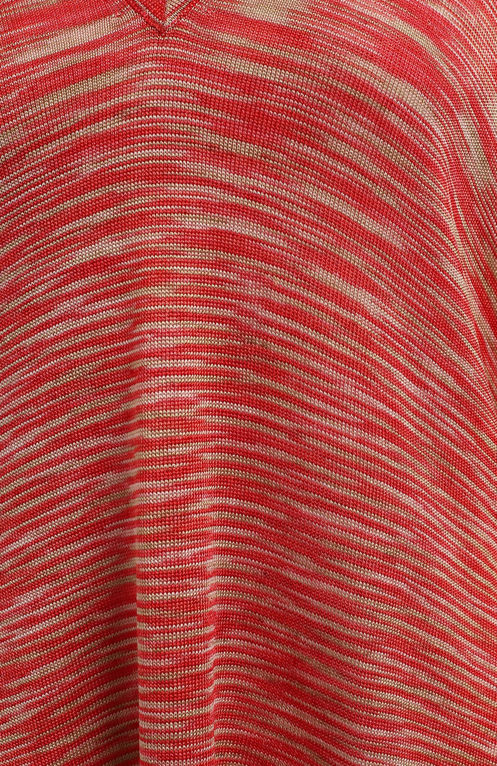 Туника из вискозы | Michael Kors Collection | Красный - 3