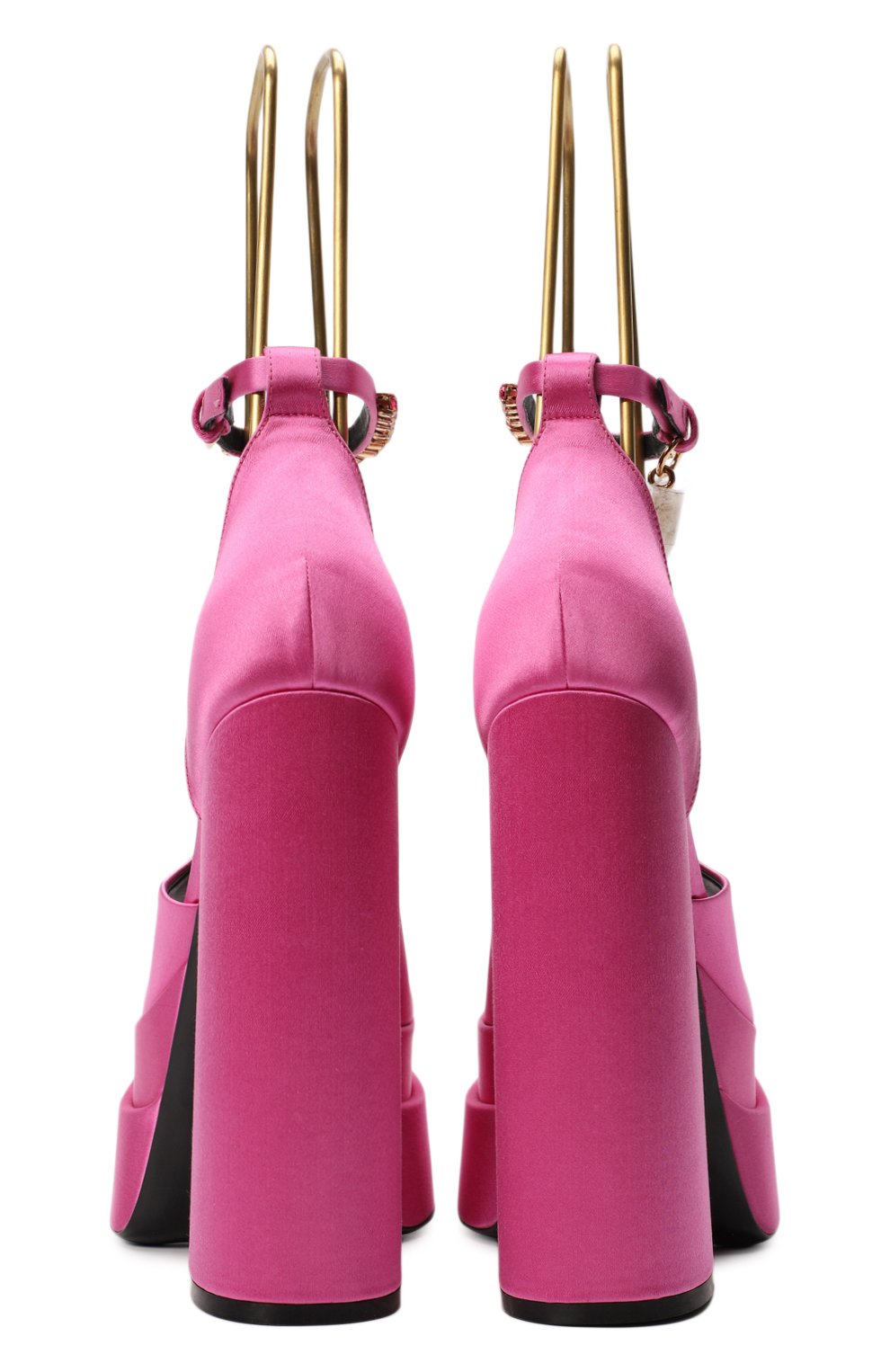 Текстильные босоножки Aevitas | Versace | Розовый - 3