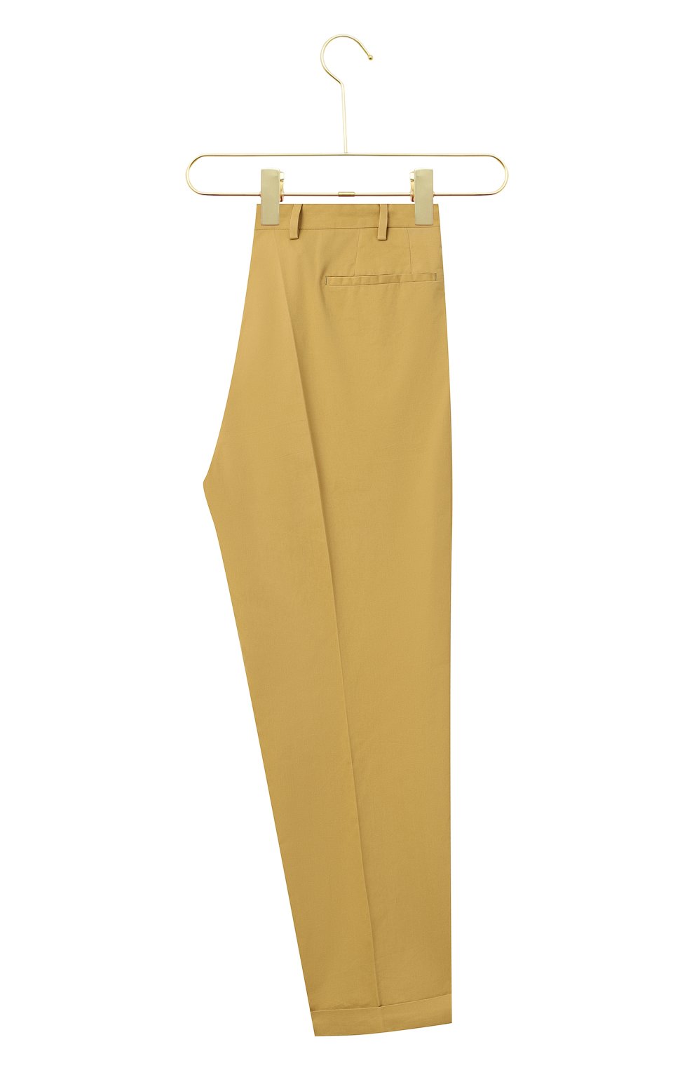 Хлопковые брюки | Loro Piana | Жёлтый - 3