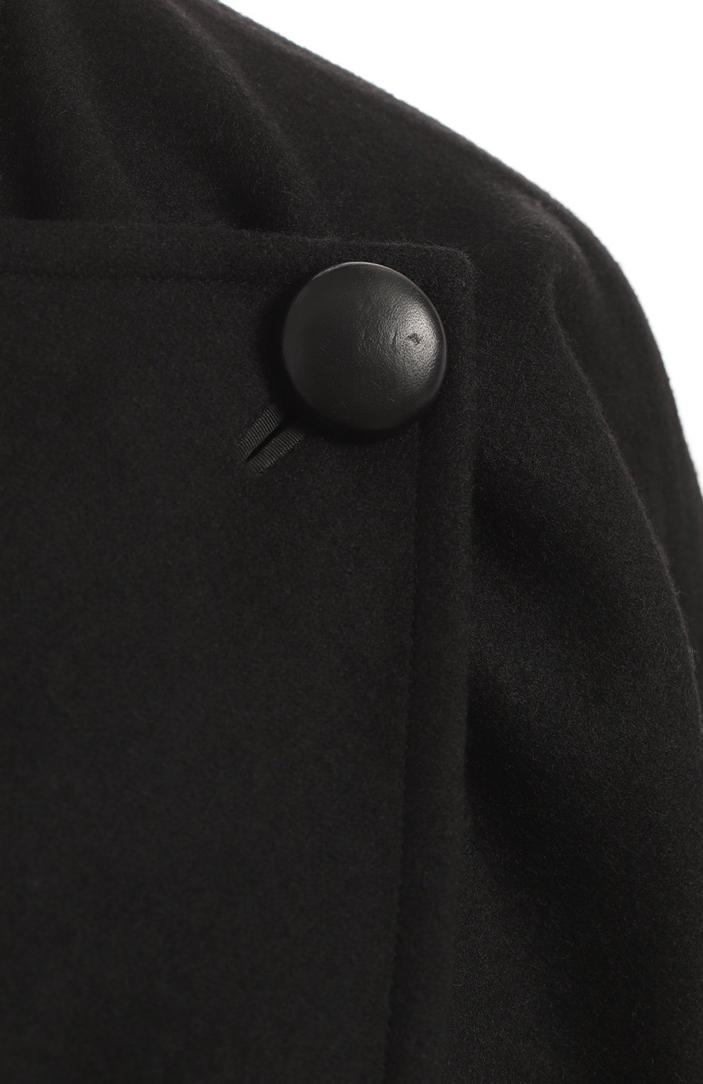 Пальто из шерсти и кашемира | Isabel Marant | Чёрный - 3