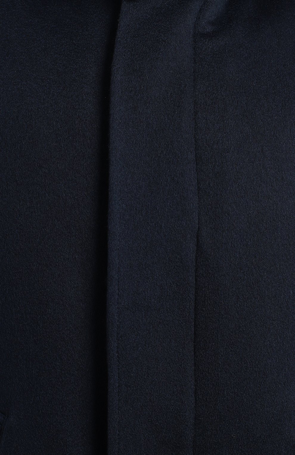 Кашемировое пальто с меховой подкладкой | Kired | Синий - 4