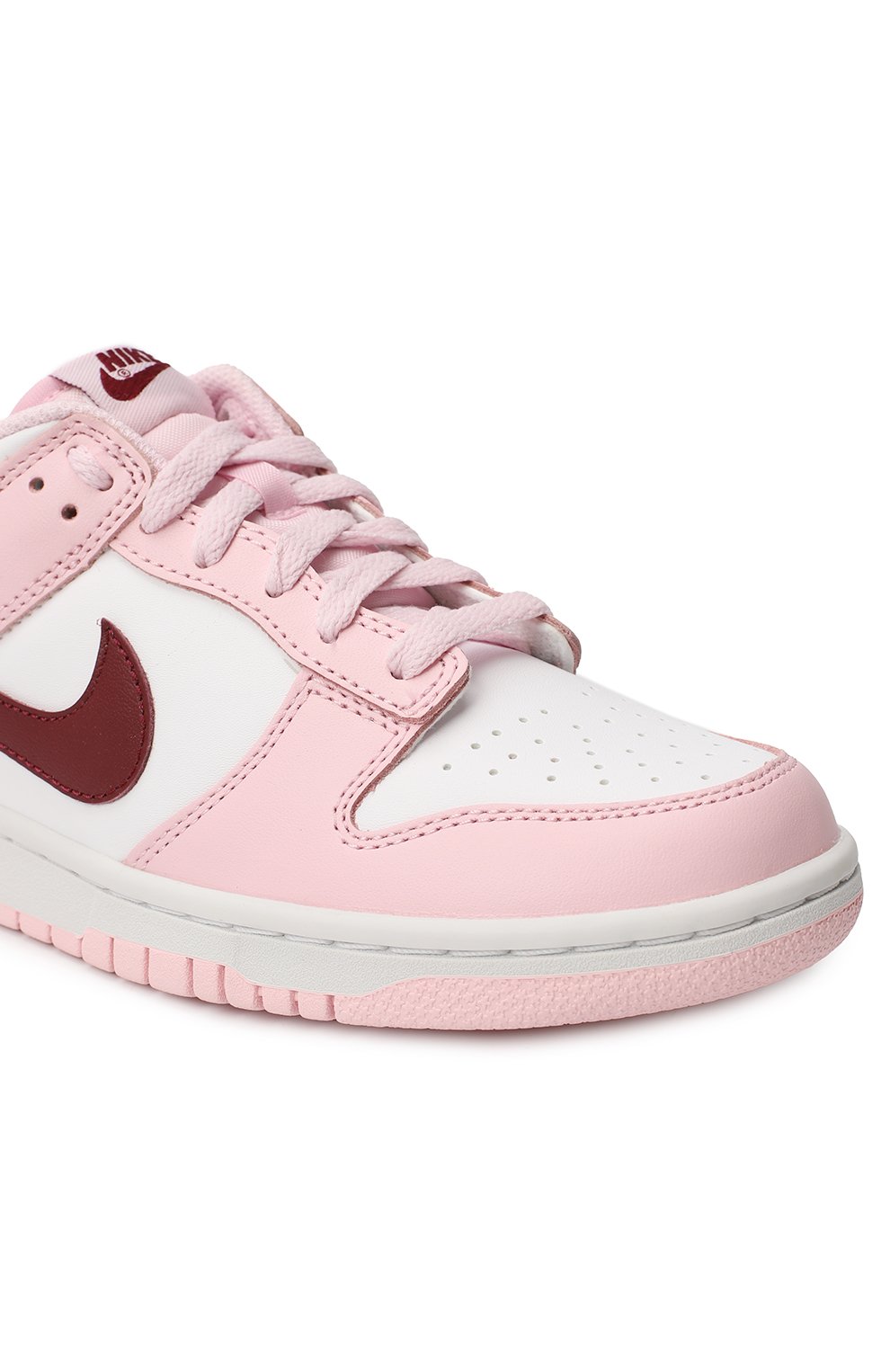 Кеды Dunk Low GS Pink Foam Red White | Nike | Розовый - 8