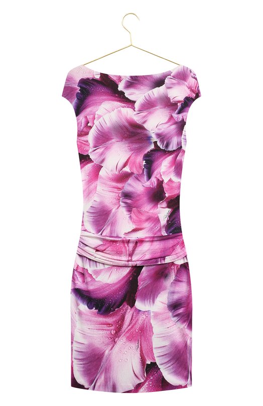 Платье из вискозы | Roberto Cavalli | Розовый - 2