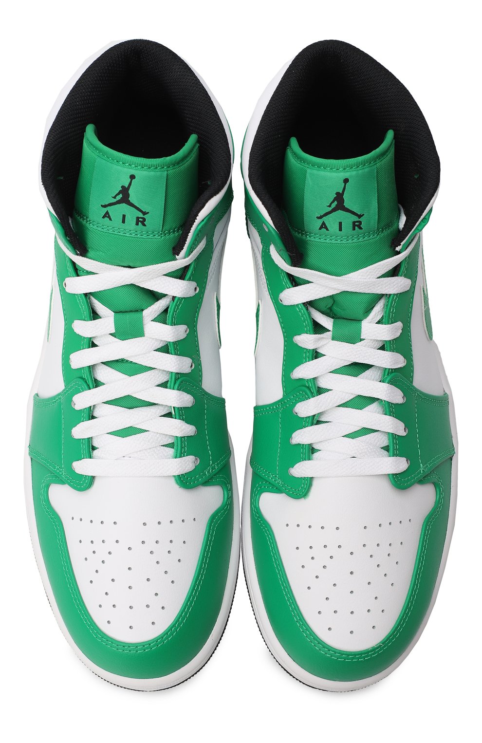Кеды Air Jordan 1 Mid GS "Lucky Green" | Nike | Зелёный - 2