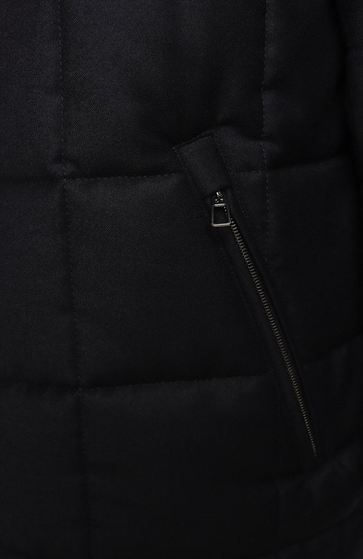Утепленная куртка | Loro Piana | Синий - 3