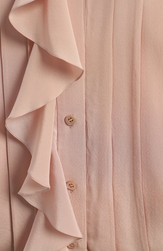 Блузка из кашемира и шелка | Dior | Розовый - 3