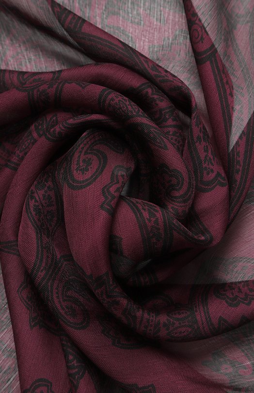Шелковый платок | Gucci | Фиолетовый - 2