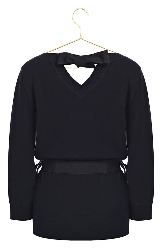 Пуловер из хлопка и кашемира | Louis Vuitton | Синий - 2