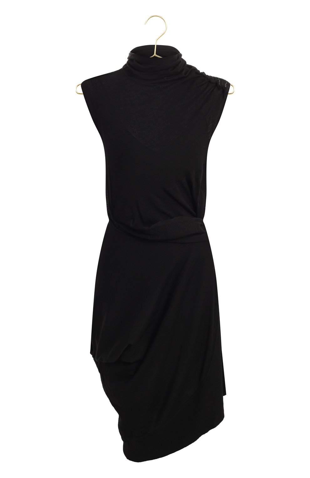 Платье из кашемира и хлопка | Louis Vuitton | Чёрный - 1