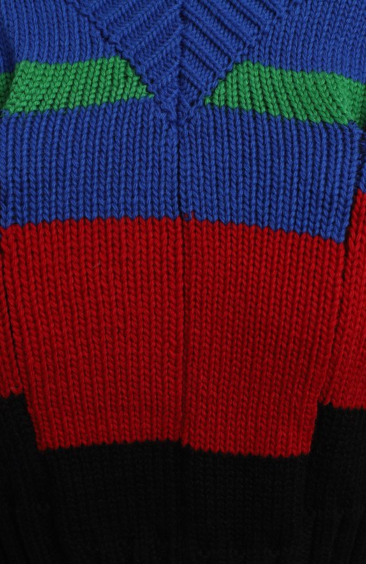 Шерстяной пуловер | Versace | Разноцветный - 3