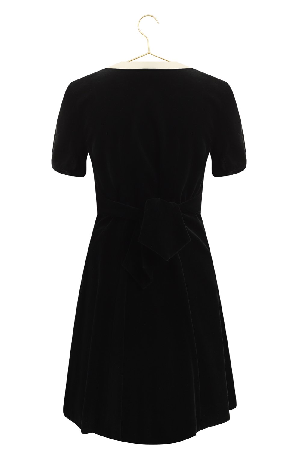 Хлопковое платье | Saint Laurent | Чёрный - 2