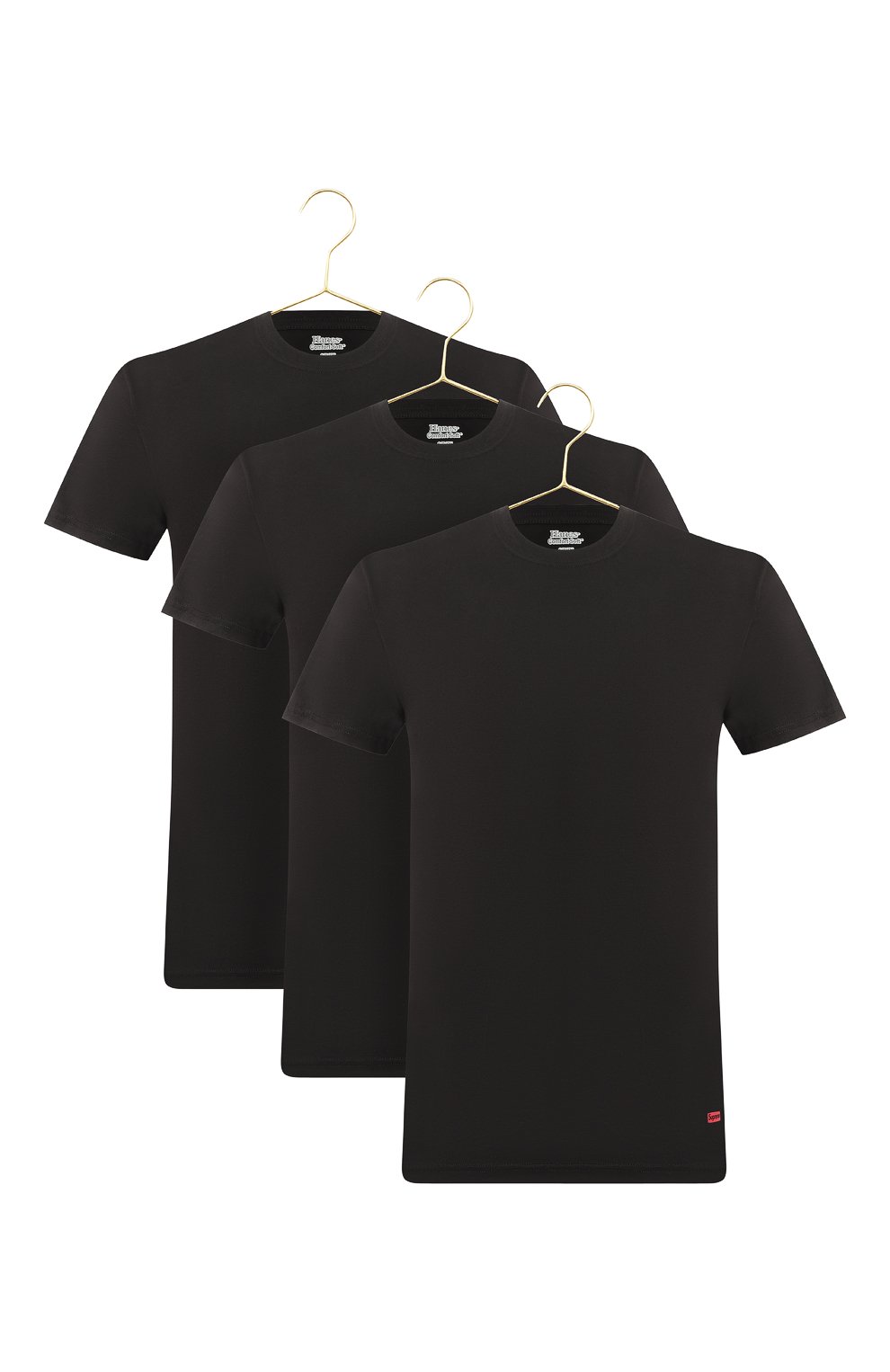 Комплект из трех футболок | Supreme | Чёрный - 1