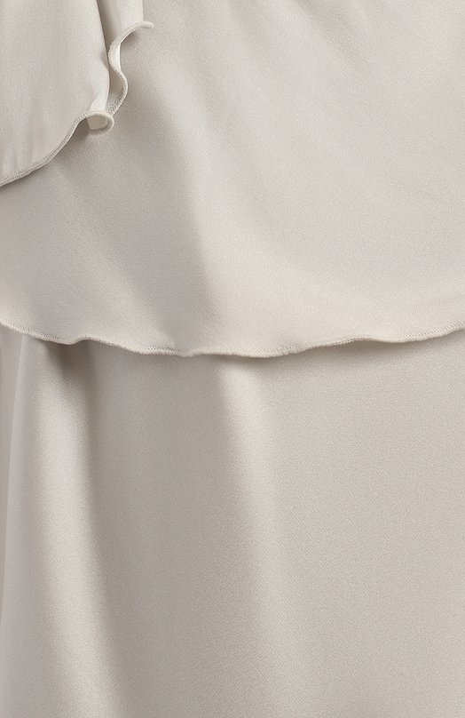 Шелковая блузка | Armani Collezioni | Серый - 3