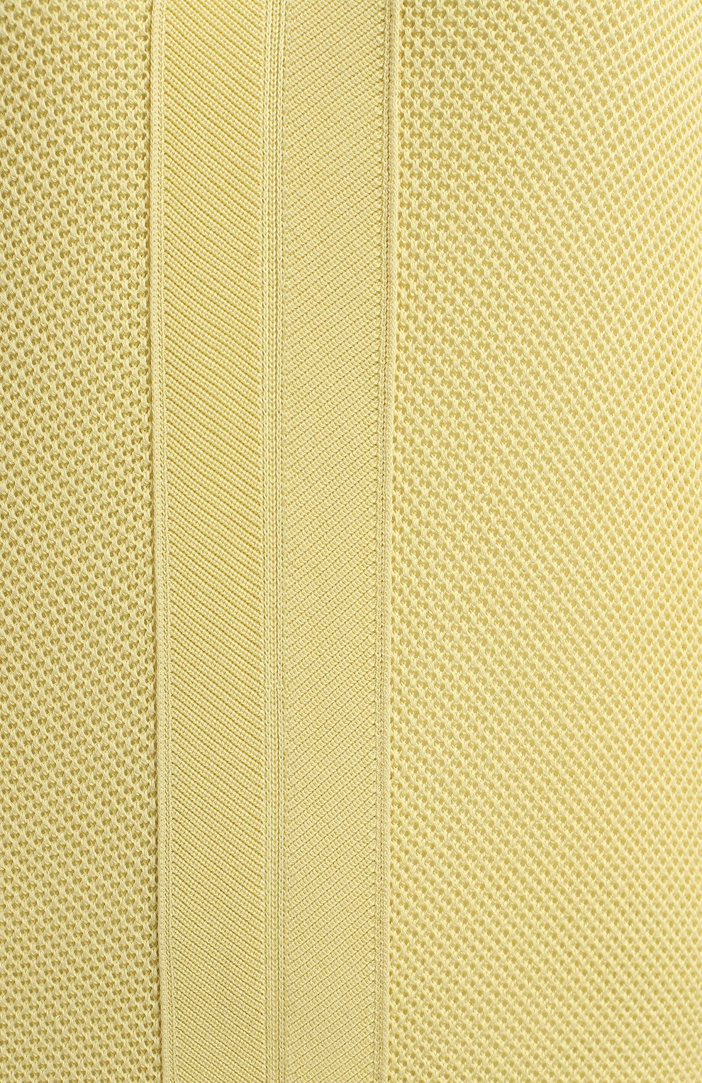 Пуловер из хлопка и шелка | Hermes | Жёлтый - 3