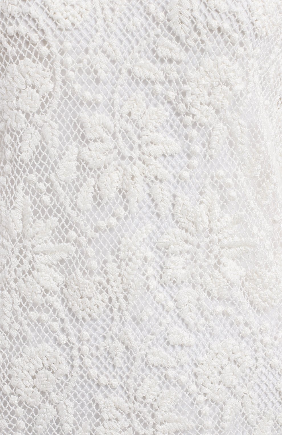 Хлопковый пуловер | Ermanno Scervino | Белый - 3