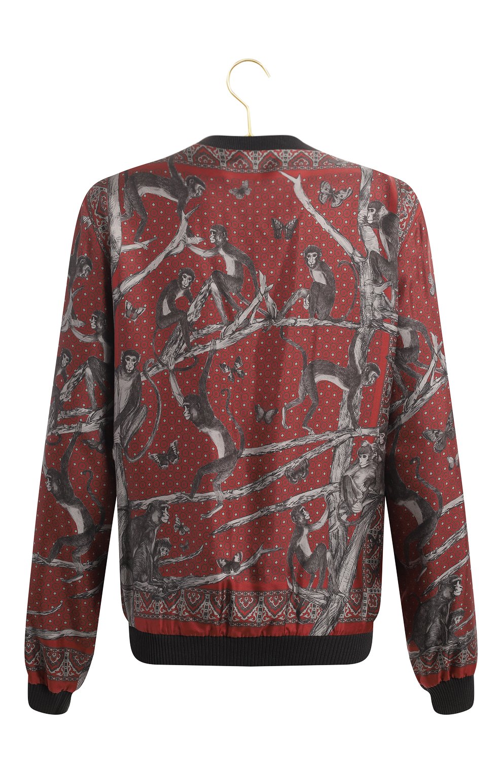 Шелковая куртка | Dolce & Gabbana | Красный - 2